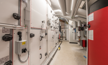 Technische ruimte kindcentrum Wagenborgen