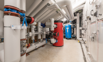 Technische ruimte kindcentrum Wagenborgen
