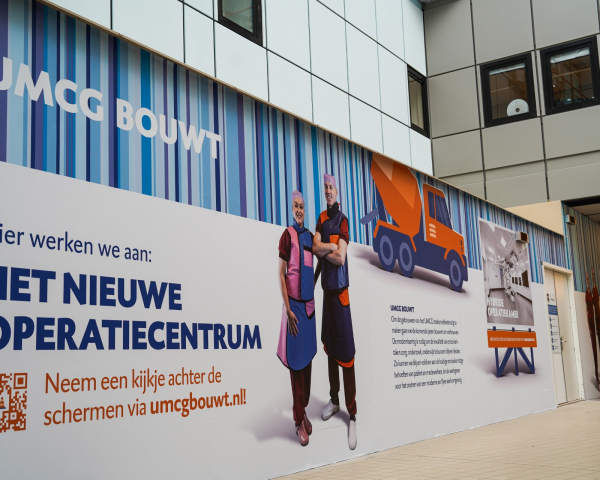 Poster nieuwe operatiecentrum UMCG 