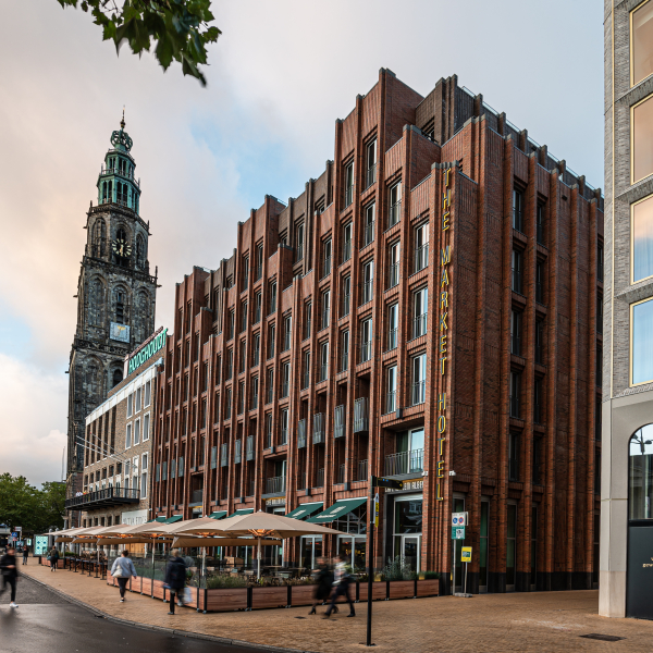 Market hotel Groningen buitenkant